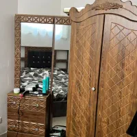 سرویس خواب چوبی|تخت و سرویس خواب|اصفهان, قهجاورستان|دیوار