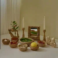 هفتسین سنگ مصنوعی و طرح چوب