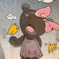 فرش اتاق کودک دخترانه
