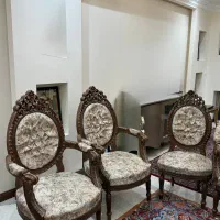 سرویس ۹ نفره مبل سلطنتی|مبلمان خانگی و میز عسلی|تهران, دریان‌نو|دیوار