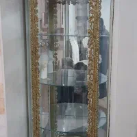 بوفه ویترین برنجی