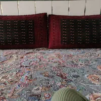 پشتی دست باف ابریشمی
