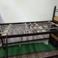 تخت دوطبقه فلزی|تخت و سرویس خواب|همدان, |دیوار