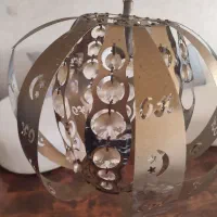 لوستر طلایی|لوستر و چراغ آویز|کیش, |دیوار