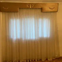 روفرشی ۹ متری و پرده حریر با آستر|روفرشی|تهران, قلهک|دیوار