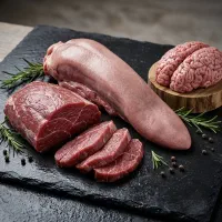 گوشت، زبان و مغز گوساله