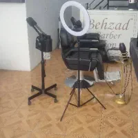 وسایل ارایشگاه صندلی رینگ لایت دستگاه بخور