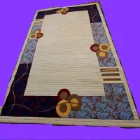 گلیم فرش در حد نو دوتخته 6متری