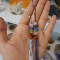 سنگ آمیتیست  سلنایت هفت چاکرا|جواهرات|جم, |دیوار