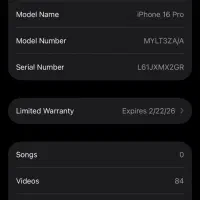 ۱۶ پرو مشکی دوسیم