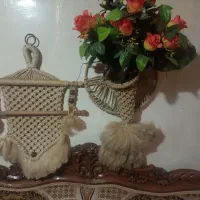آویز دیواری مکرومه
