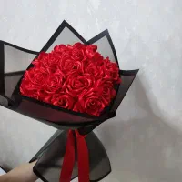 گل مصنوعی روبانی