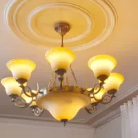 لوستر|لوستر و چراغ آویز|ری, هاشمآباد|دیوار