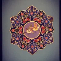 تابلو نقاشی تذهیب