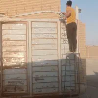 نقاشی ساختمان و ساخت و نقاشی درب چوبی