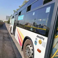 اتوبوس واحد خط یک مدل 95|خودرو سنگین|شیراز, سیاه سنگ|دیوار