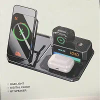 شارژر وایرلس بی سیم گرین لاین مدل 6 in 1Green Lion