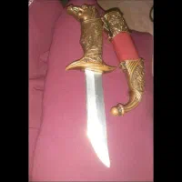 خنجر عتیقه سالم و درجه ۱ عتیقه کم یاب