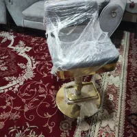 صندلی بار و  آرایشگاه.صندلی کافه.پایه طلایی  شیک|صندلی و نیمکت|چرام, |دیوار