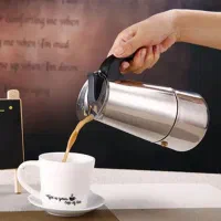 قهوه جوش ۴کاپ استیل