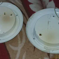 قاب لامپ سقفی گرد با پاتروم سالم|لوستر و چراغ آویز|مشهد, بهمن|دیوار