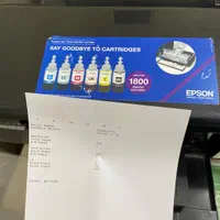 پرینتر epson L805 در حد نو تمیز سالم