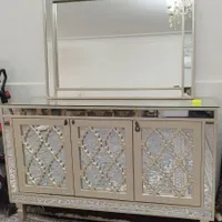 کنسول وآینه ومیزتلوزیون نو