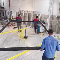 تولید و  نصب و رگلاژ پنجره دوجداره الومینیومی وpvc