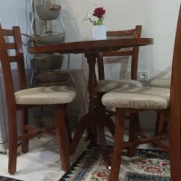 میزنهارخوری چهارنفره بخاطرکمبودجاومستاجری|میز و صندلی غذاخوری|تهران, خاک سفید|دیوار