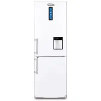 یخچال الکترو استیل در حد نو تمیز و بدون برفک