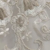 پرده گل برجسته|پرده، رانر، رومیزی|آبیک, |دیوار