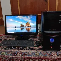 کامپیوتر ASUS قدرتمند نسل 3 h61 مانیتور 20 اینچ