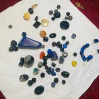 سنگهای قیمتی جواهری باستانی معدنی کلکسیونی