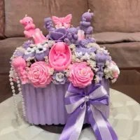 باکس گل شمع