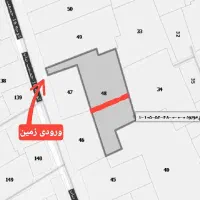 ۲۲۰ متر زمین مشاع (سه دانگ)