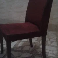 صندلی نهارخوری باروکش پارچه مبلی