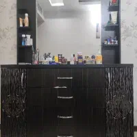 آینه دراور و تخت دو نفره|تخت و سرویس خواب|مشهد, آزادشهر|دیوار