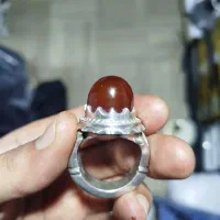 انگشتر عقیق قدیمی