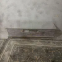 میز تلویزیون طوسی رنگ نو