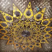 آینه کاری وگچبری ونقاشی درتزینات داخلی|مصالح و تجهیزات ساختمان|شیراز, دروازه اصفهان|دیوار