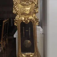 ساعت و بوفه ورق طلا