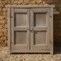 درب گنجه چوبی