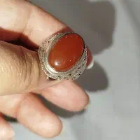 انگشتر نقره عقیق اصل