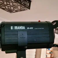 کیت فلاش ۴۰۰ ژول مندا فلاش پرتابل|دوربین عکاسی و فیلم‌برداری|ری, سرتخت|دیوار