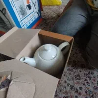 کتری شیر دار وقوری نو نو|قوری، کتری، قهوه‌ساز دستی|تهران, تهرانپارس شرقی|دیوار