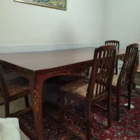 میز ۱۴ نفره چوب راش