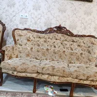فروش مبل سلطنتی هفت نفره تمیز|مبلمان خانگی و میز عسلی|بندر ماهشهر, |دیوار