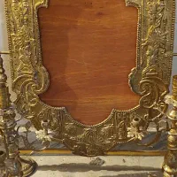 آینه شمعدان|آینه|ری, فیروزآبادی|دیوار