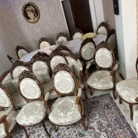مبلمان سلطنتی و میز ناهار خوری|مبلمان خانگی و میز عسلی|تهران, جمال‌زاده|دیوار