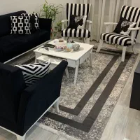 فرش ۶ متری مدرن و۲عدد پادری